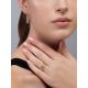 Laced Gold Plated Band Ring, Ring Size: 7 / 17.5, image , picture 5
