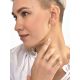 Gorgeous Gold-Plated Silver Ring The Liquid, Ring Size: Adjustable, image , picture 5