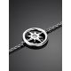 Stylish Chain Bracelet With Crystal The Enigma, Length: 19, image , picture 2