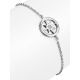 Stylish Chain Bracelet With Crystal The Enigma, Length: 19, image , picture 3