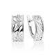 Silver Laser Cut Earrings The Sacral, image 