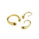 Gorgeous Gold-Plated Silver Ring The Liquid, Ring Size: Adjustable, image , picture 4