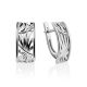 Silver Laser Cut Earrings The Sacral, image 
