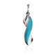 Sterling Silver Pendant With Enamel, image 