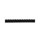 Black Textile Cord Necklace								, Length: 50, image , picture 4