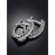 Stylish White Gold Diamond Earrings, image , picture 2