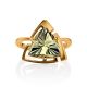 Geometric Citrine Ring In Gold, Ring Size: 7 / 17.5, image , picture 3