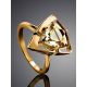 Geometric Citrine Ring In Gold, Ring Size: 7 / 17.5, image , picture 2