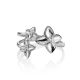 Charming Silver Floral Ring, Ring Size: 5.5 / 16, image , picture 3