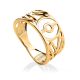 Amazing Geometric Band Ring, Ring Size: 6.5 / 17, image 