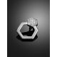 Geometric Silver Crystal Pendant The Astro, image , picture 2