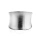Stylishly Modern Silver Ring With Brushed Finish The Liquid, Ring Size: Adjustable, image , picture 3