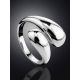 Stylish Modern Silver Ring The Ifamore, Ring Size: Adjustable, image , picture 2