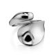 Striking Modern Design Sterling Silver Ring The Ifamore, Ring Size: Adjustable, image , picture 3