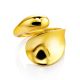 Opulent Gold-Plated Silver Ring The Ifamore, Ring Size: Adjustable, image , picture 3