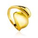 Opulent Gold-Plated Silver Ring The Ifamore, Ring Size: Adjustable, image 