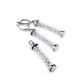 Silver Bar Dangles With Crystals The Ice, image , picture 4