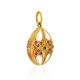 Fabulous Handcrafted Egg Shaped Pendant With Crystals And Enamel The Romanov, image , picture 4