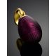 Purple Enamel Egg Shaped Pendant The Romanov, image , picture 2
