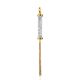 Gold Plated Silver Bar Pendant With Chain Tassel The Ice, image 