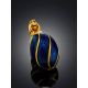 Blue Enamel Egg Shaped Pendant The Romanov, image , picture 2