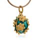 Chic Enamel Egg Shaped Pendant The Romanov, image , picture 3