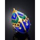Enamel Egg Shaped Pendant With Crystals The Romanov, image , picture 2