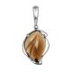 Smoky Quartz Silver Pendant The Serenade, image 