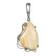 Handcrafted Silver Pendant With Mammoth Tusk The Era, image 